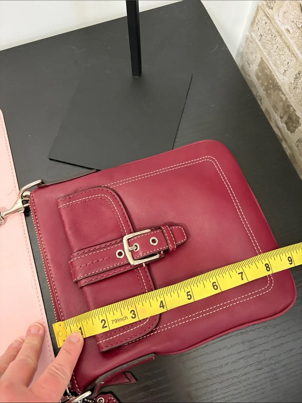 Coach Hampton Vintage Burgandy Crossbody